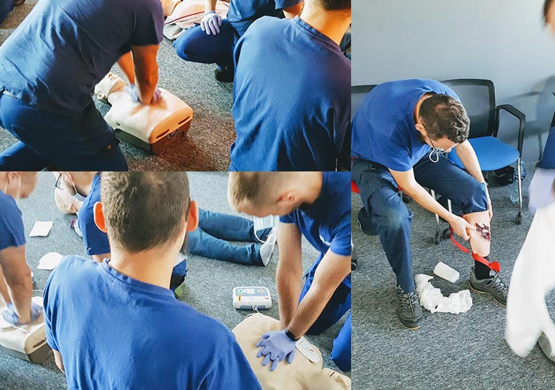 Kurs pierwszej pomocy w firmie Wrocław szkolenie z pierwszej pomocy dla pracowników firmy kurs pierwszej pomocy we Wrocławiu